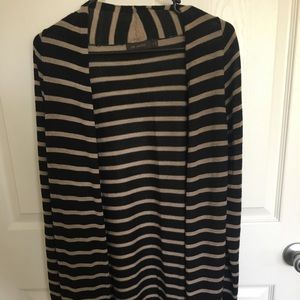 Express cardigan with ruffle trim